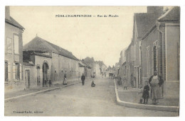 CPA 51 FERE-CHAMPENOISE Rue Du Moulin - Fère-Champenoise