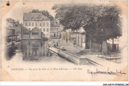 CAR-AAEP1-27-0092 - LOUVIERS - Vue Prise Du Pont De La Place D'evreux - Louviers