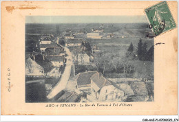 CAR-AAEP1-25-0088 - ARC-ET-SENANS - La Rue Du Vernois A Vol-d'oiseau - Carte Vendue En L'etat - Sonstige & Ohne Zuordnung