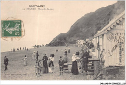 CAR-AADP4-22-0319 - ETABLES - Plage Des Grottes  - Etables-sur-Mer