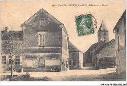 CAR-AADP3-21-0208 - LUCENAY LE DUC - L'eglise Et La Mairie - Autres & Non Classés