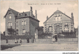 CAR-AACP3-28-0185 - BROU - Avenue De La Gare - Les Chalets - Fabrique De Cierges - Autres & Non Classés