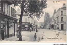 CAR-AACP2-28-0151 - DREUX - Entrée Du Boulevard De La Gare - Tabac, Bazar, Commerces  - Dreux