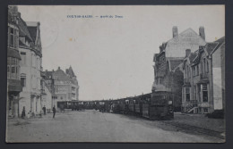 Coxyde-Bains - Arrêt Du Tram - Cliché Superbe Et Rare - Proche De L'Hôtel Terlinck - Circulé En 1921 - Koksijde