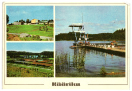 Sport Centre Of Tartu University In Valga County, Kääriku, Soviet Estonia 1977 Unused Postcard Publisher Eesti Raamat - Estland