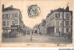 CAR-AAGP2-27-0145 - GISORS - Grande Rue - Au Pont De L'Horloge - Gisors