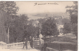 94. VILLENEUVE SAINT GEORGES. CPA. VUE SUR LA SEINE VERS PARIS. VUE PRISE DE LA TERRASSE DE L'HOTEL DE VILLE ANNEE 1904 - Villeneuve Saint Georges