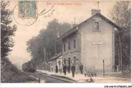 CAR-AAGP2-27-0111 - PONT-ST-PIERRE - La Gare - Train - Otros & Sin Clasificación