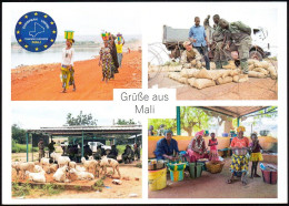 Grüße Aus Mali Carte Postcard Feldpost Bundeswehr  EUROPEAN UNION Ausbildung In Einer Anderen Kultur - Andere & Zonder Classificatie