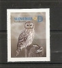 SLOVENIA 2014,NEW,NEU,FAUNA BIRDS,STRIX URALENSIS,URAL OWL,EULE,,HIBOU,,MNH - Slovénie