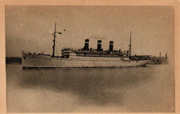 SS Patria - Fabre Line - The French Mediterranean Route Of The United States - Paquebots