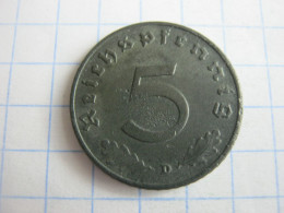 Germany 5 Reichspfennig 1941 D - 5 Reichspfennig