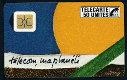 Télécartes France - Publiques N° Phonecote F12 - Télécom Ma Planète - 1987