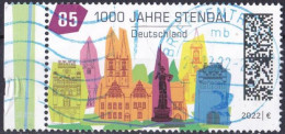 BRD 2022 Mi. Nr. 3698 O/used Rand Links (BRD1-10) - Used Stamps