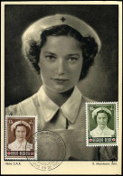 912 + 913 - MK - Huwelijk Prinses Joséphine-Charlotte - 1951-1960