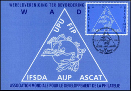 2784 - MK - Werelddag Van De Post  - 1991-2000