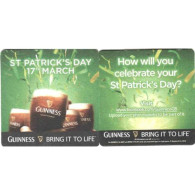 GUINNESS BREWERY  BEER  MATS - COASTERS #0107 - Beer Mats