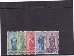 COB 751/5 Portretten Van De Senaat II-Portraits Du Sénat II 1947 MNH-postfris-neuf Sans Charniere - Unused Stamps