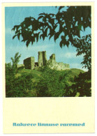 Rakvere Wesenberg Castle Ruins, Soviet Estonia 1977 Used Postcard. Publisher Eesti Raamat - Estland