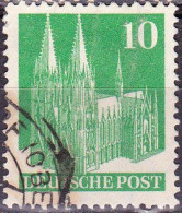 1948 - ALEMANIA - ZONA ANGLO-AMERICANA DE OCUPACION - CATEDRAL DE COLONIA - YVERT 48 - Usados