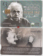 CYPRUS - Albert Einstein, Collector"s Card No 08, Tirage 850, 04/05, Mint - Cipro