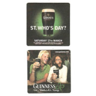 GUINNESS BREWERY  BEER  MATS - COASTERS #0112 - Beer Mats