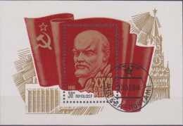 RUSIA 1986 CCCP Yvert 185 BlocK  "LENIN" - Gebraucht