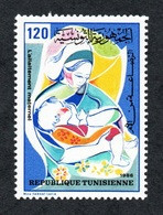 1986 - Tunisia - Campaign For Children Survival- Health - Complete Set 1v.MNH** - Tunisia