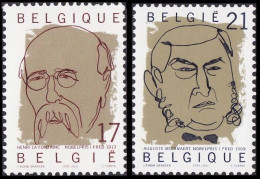 2838/2839** - Émission Commune Avec La Suède / Gemenschappelijke Uitgifte Met Zweden - Prix Nobel / Nobelprijswinnaars - Cartas Commemorativas - Emisiones Comunes [HK]