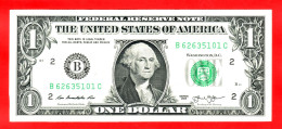 USA, 1 Dollar 2013, New York, Federal Reserve Note, B62635101C - AU - Billetes De La Reserva Federal (1928-...)