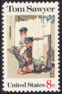 !a! USA Sc# 1470 MNH SINGLE (a2) - Tom Sawyer - Ongebruikt