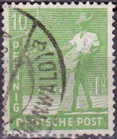 1947 - ALEMANIA - ZONAS AMERICANA,INGLESA Y SOVIETICA DE OCUPACION - YVERT 35 - Usados