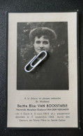 BERTHE ELISE VAN BOCKSTAELE ° GAND 1873 + 1943 / GUSTAVE VAN DEN VEEGAETE - Devotieprenten