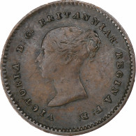 Royaume-Uni, Victoria, 1/4 Farthing, 1853, Londres, Cuivre, TTB, KM:737 - A. 1/4 - 1/3 - 1/2 Farthing