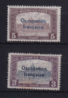D 813 / HONGRIE ARAD / N° 20/21 NEUF* COTE 14€ - Unused Stamps