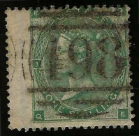 Great  Britain        .   Yvert   24  (2 Scans)   .   1862  .  Emblems   .      .   O      .     Cancelled - Used Stamps