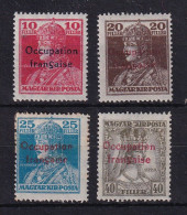 D 813 / HONGRIE ARAD / N° 23/26 NEUF* COTE 37€ - Nuevos