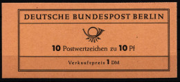 Berlin MH 3a RLV I Type B Postfrisch -geschlossen- #NA284 - Booklets