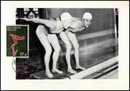 1373 - MK - Zwemsport : Start Van Een Proef - 1961-1970
