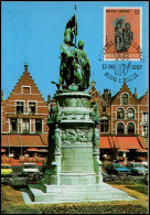 2258 - MK - Brugge : Standbeeld Van Jan Breydel - 1981-1990