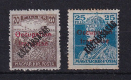 D 813 / HONGRIE ARAD / N° 35/36 NEUF* COTE 49€ - Unused Stamps