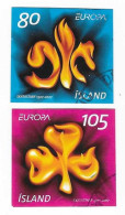 Island  2007  Mi.Nr. 1170 / 1171 , EUROPA CEPT / Pfadfinder / Skauting - Selbstklebend - Gestempelt / Fine Used / (o) - 2007