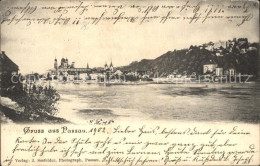 72146077 Passau Panorama Dreifluessestadt Passau - Passau