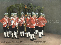 72145997 Muenchen Schaefflertanz Kronengruppe  Muenchen - Muenchen