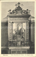 72145993 Muenchen Katholische Pfarrkirche St Ursula St Joseph Altar  Muenchen - Muenchen