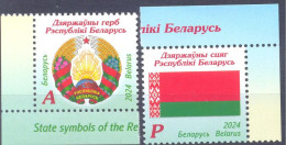 2024. Belarus, State Symbols Of Belarus, 2v, Mint/** - Bielorrusia