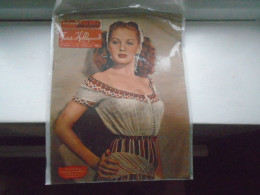 1940's French Magazine - Glamorous Female Pin Up Stars Of Stage And Screen 16pp - 1900 - 1949