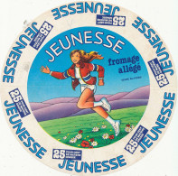 G F 1625  /  ETIQUETTE DE FROMAGE - JEUNESSE  FROMAGE ALLEGE - Fromage