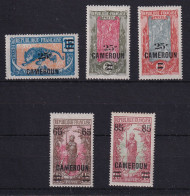 D 814 / COLONIE CAMEROUN / N° 101/105 NEUF* COTE 10.50€ - Unused Stamps