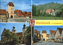 72145454 Hersbruck Wassertor Michelsberg Nuernberger-Tor Schloss Hersbruck - Hersbruck